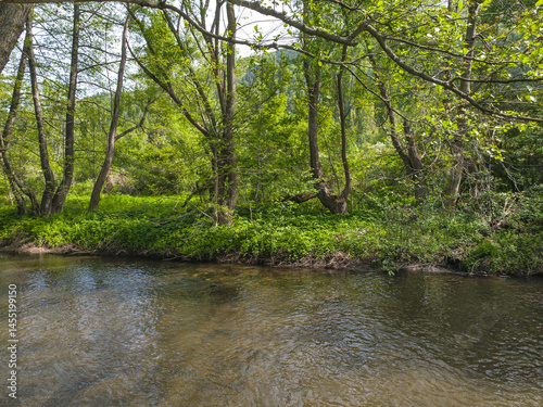 Obraz na płótnie Iskar river near Pancharevo lake, Bulgaria w salonie