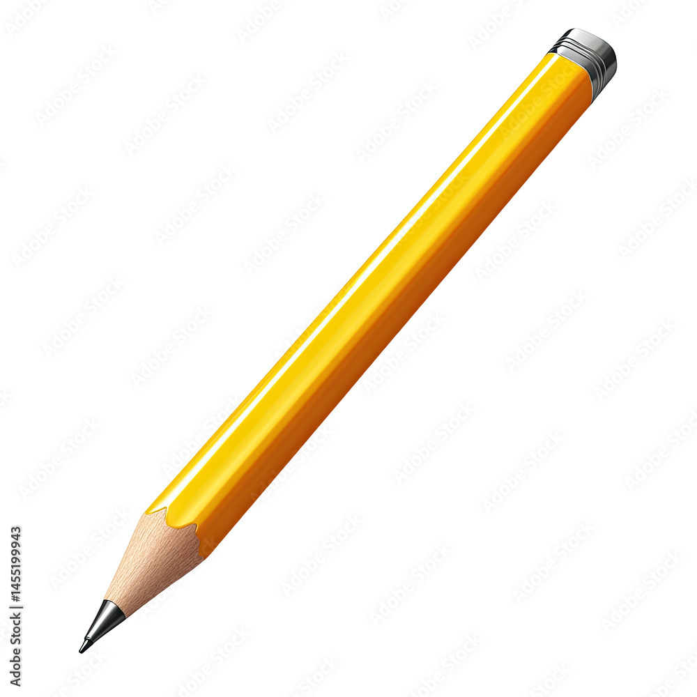 Simple Yellow Pencil Simple Yellow Pencil