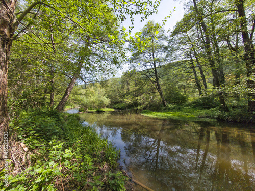 Obraz na płótnie Iskar river near Pancharevo lake, Bulgaria w salonie
