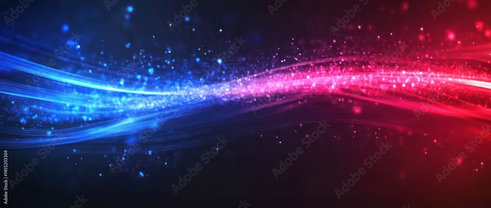 Obraz premium Abstract light trails design