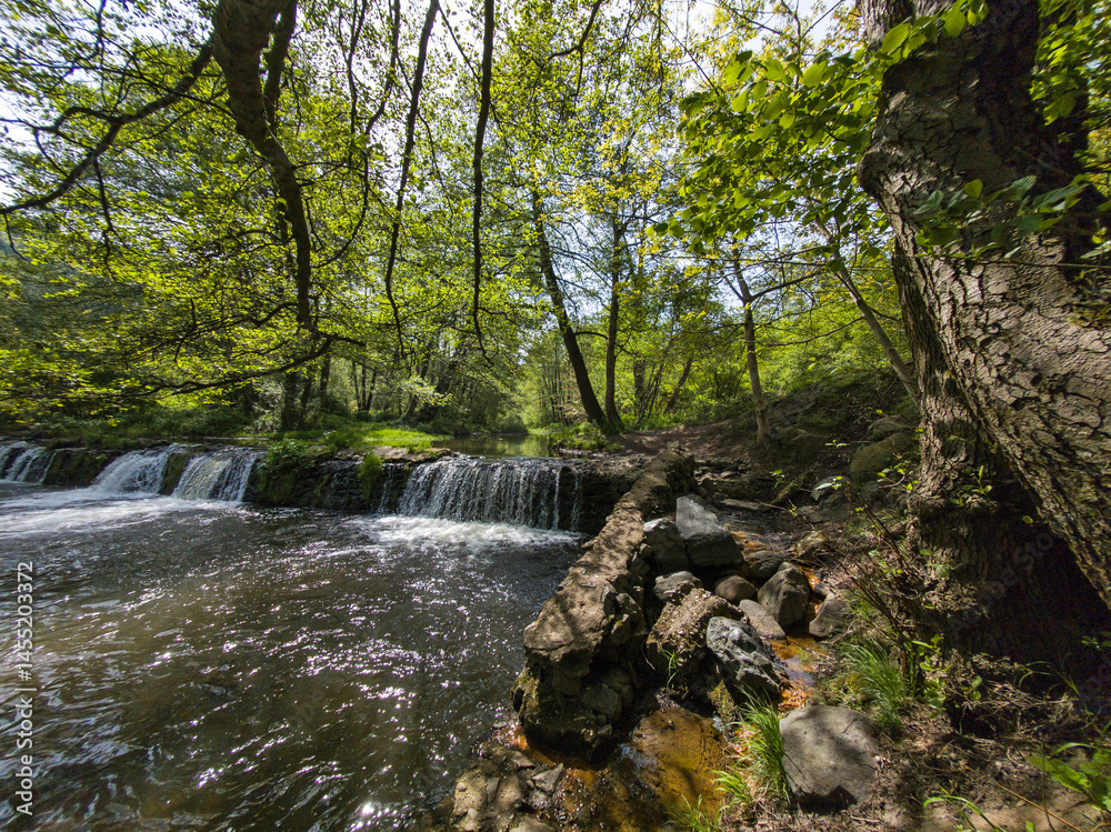Iskar river near Pancharevo lake, Bulgaria