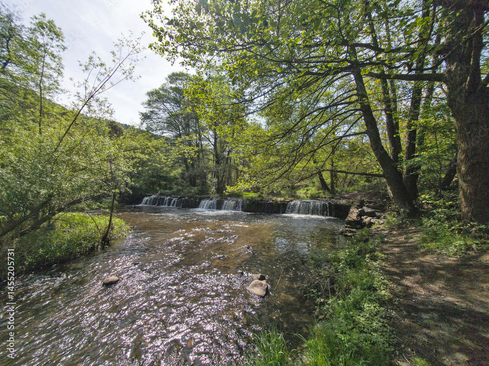 Iskar river near Pancharevo lake, Bulgaria