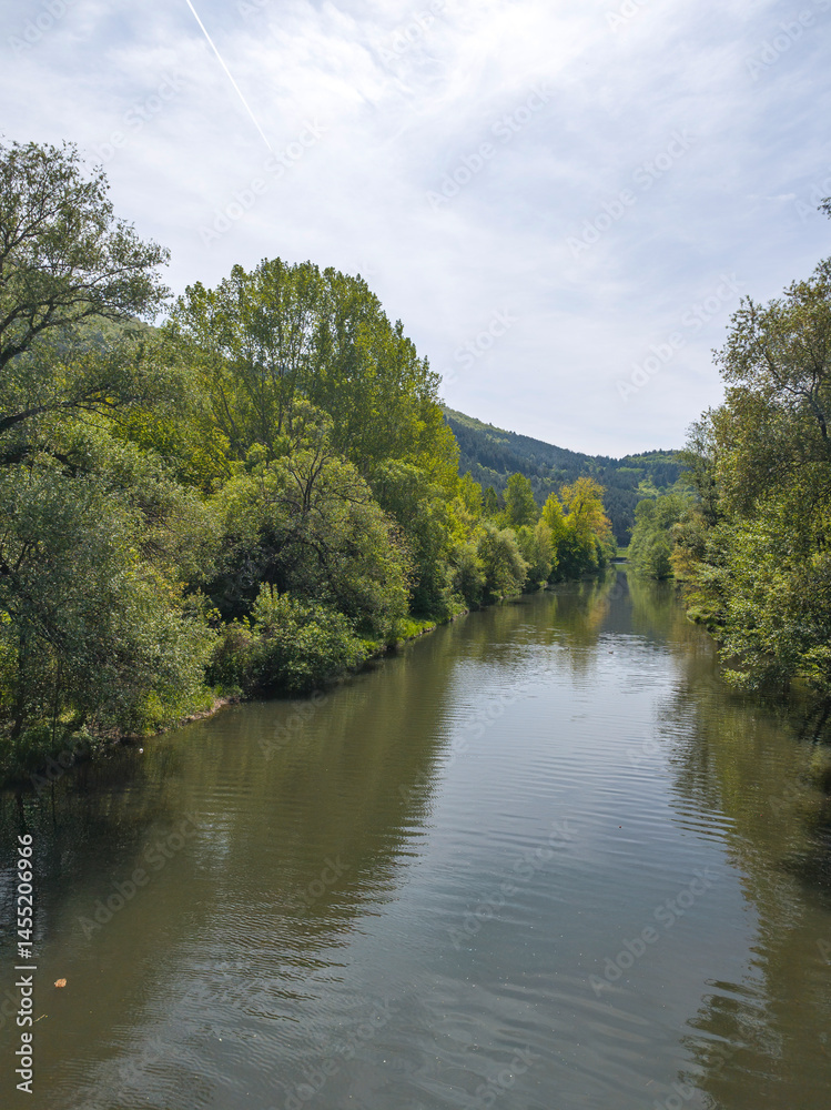 Iskar river near Pancharevo lake, Bulgaria