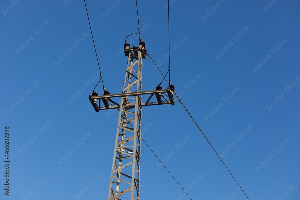 Electric line post three-phase