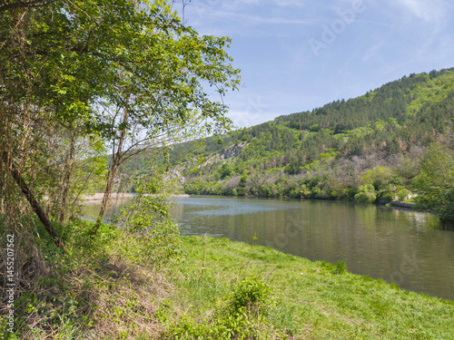 Obraz na płótnie Iskar river near Pancharevo lake, Bulgaria w salonie