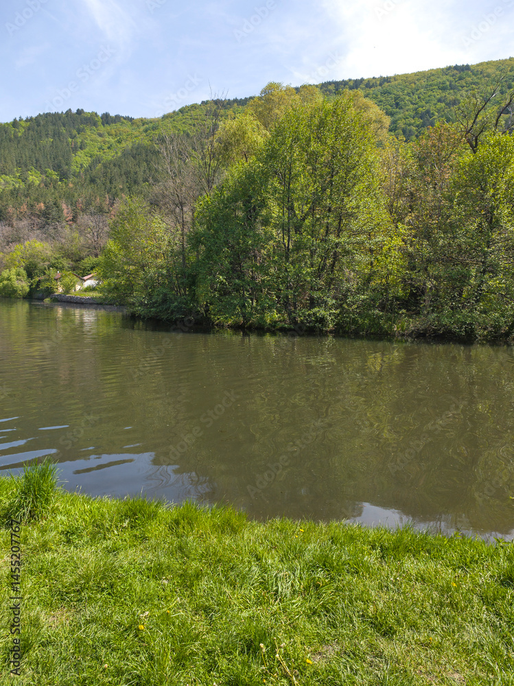 Iskar river near Pancharevo lake, Bulgaria