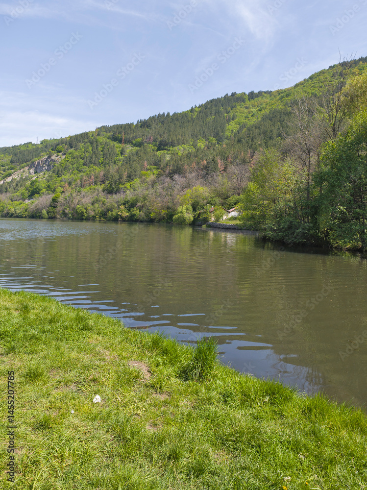 Iskar river near Pancharevo lake, Bulgaria