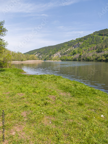 Iskar river near Pancharevo lake, Bulgaria
