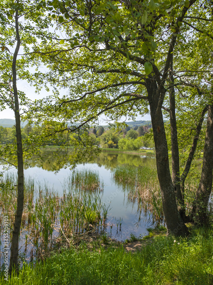 Iskar river near Pancharevo lake, Bulgaria
