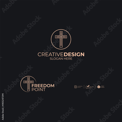 Logo template design ideas vector