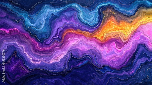 Wallpaper Mural Abstract Colorful Swirls: A Vibrant Digital Painting Torontodigital.ca