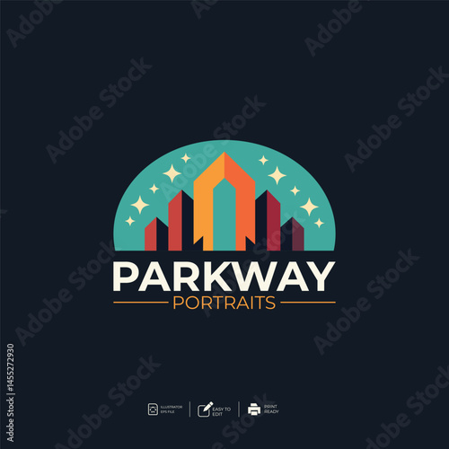 Logo template design ideas vector
