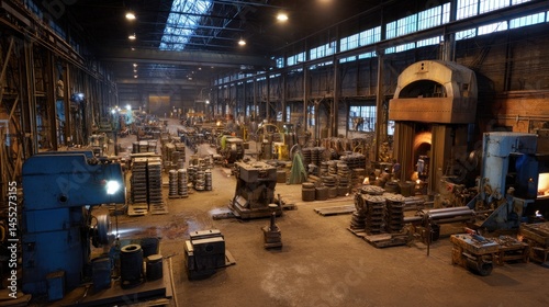 Industrial metal workshop