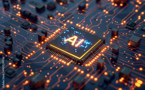 3D rendering of 