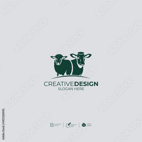 Logo template design ideas vector