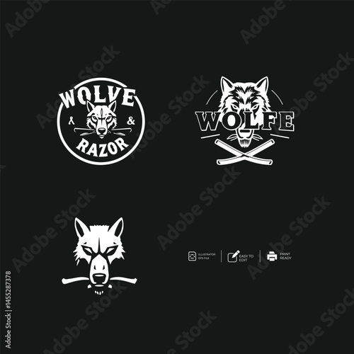 Logo template design ideas vector