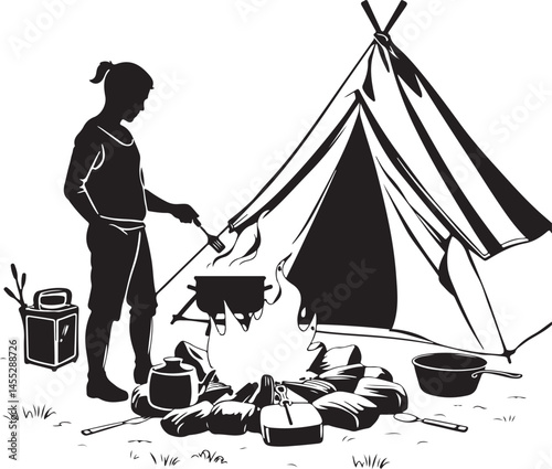 Campfire Tales Under the Stars