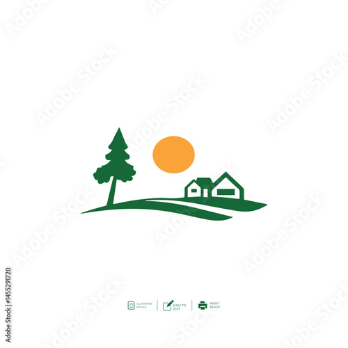 Logo template design ideas vector