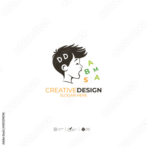 Logo template design ideas vector