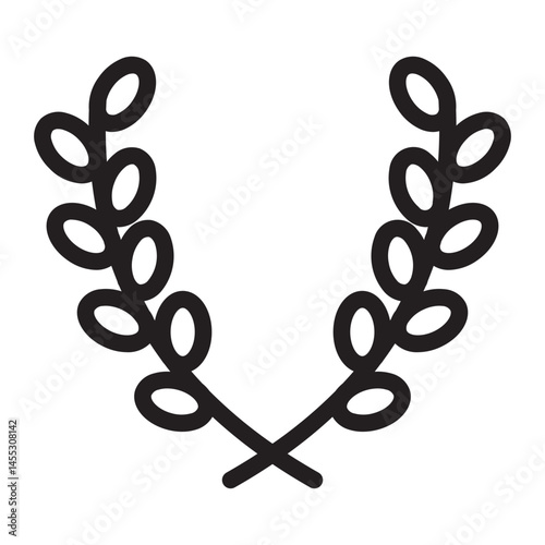 laurel Line Icon