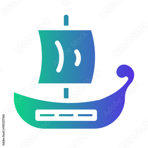 ship Gradient icon