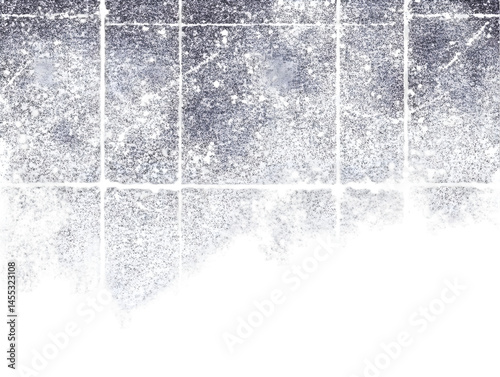 Abstract Background Illustration in Shades of Gray with Black Elements