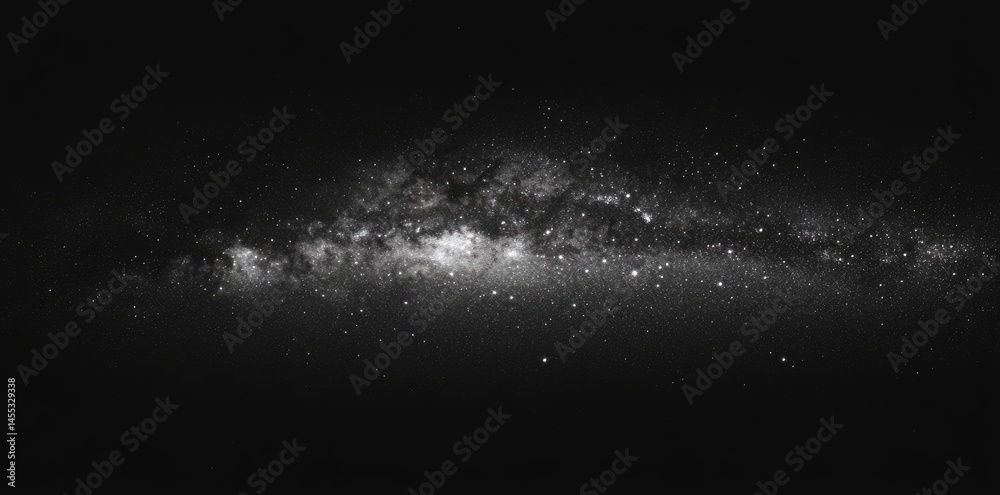 Obraz premium A mesmerizing close-up of shimmering particles suspended in the air. creating an enchanting atmosphere. with a dark background enhancing the sparkling effect. ideal for abstract art