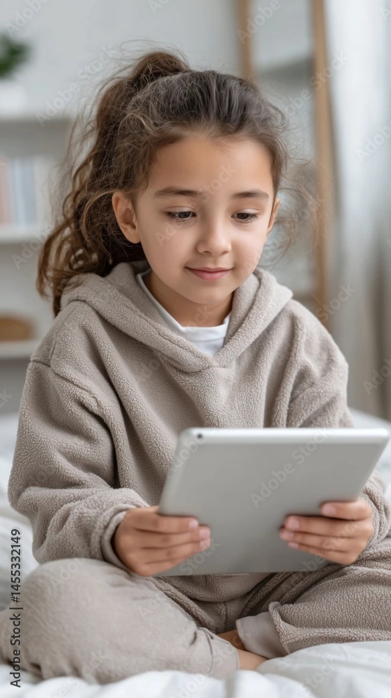 little girl with laptop learning little girl with laptop learning