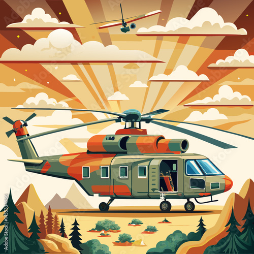 passenger aircraft in the sky