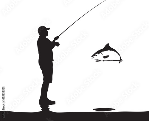 Fisherman Vector Scene Set