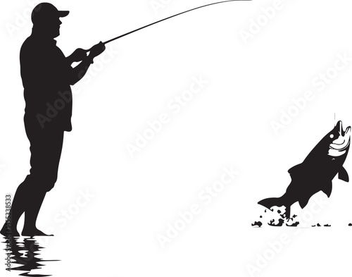 Fisherman Vector Scene Set