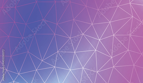 Hipster pattern with polygonal elements. For your home interior wallpaper, fashion print. Vector illustration. Creative gradient color.