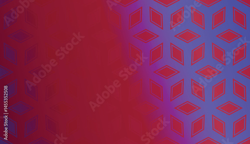 Blurred Background. Futuristic Template. Original Interior Background In Triangles Style. Curved Line. Vector Illustration. For Modern Interior Design, Fashion Print