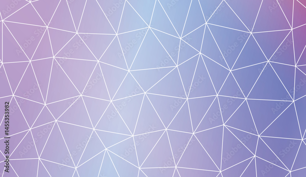 Triangles mosaic cover. For flyer, screen, business presentation. Vector illustration. Blur Sweet Dreamy Gradient Color Background. Triangles mosaic cover. For flyer, screen, business presentation. Vector illustration. Blur Sweet Dreamy Gradient Color Background.