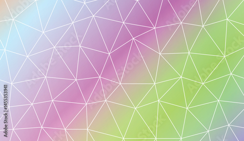 Triangular style. Background for your business project. Advert, template screen. Vector illustration. Blurred Background, Smooth Gradient Texture Color.