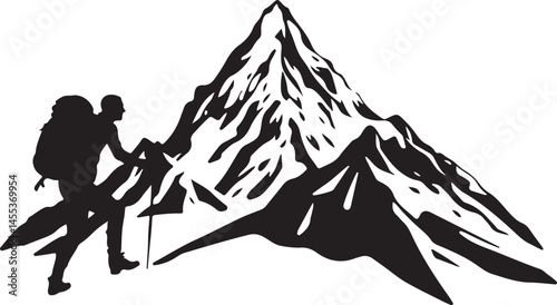 Hiking with Dogs: Silhouette Art