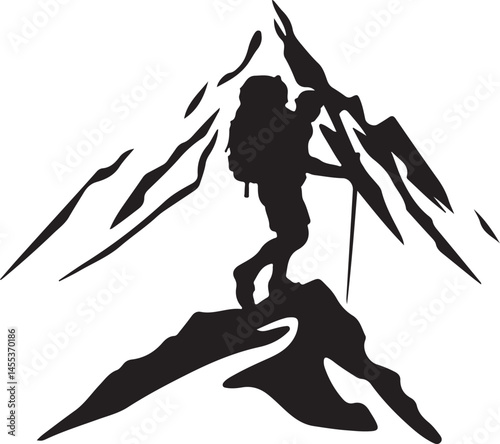 Hiking with Dogs: Silhouette Art