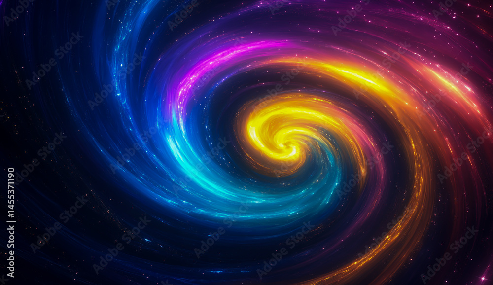 Vibrant swirls of light and dark colors blend into a cosmic backdrop, swirling around each other in a captivating space. Vibrant swirls of light and dark colors blend into a cosmic backdrop, swirling around each other in a captivating space.