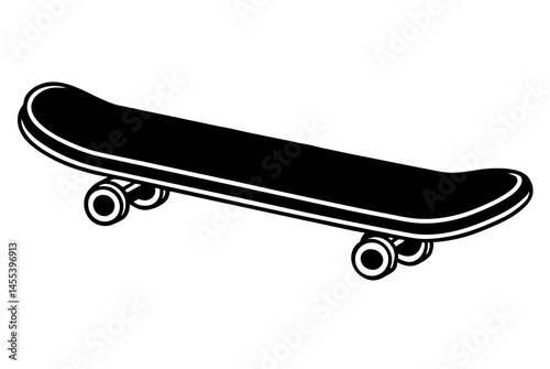 skateboard  silhouette vector