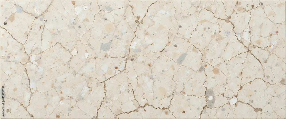 Fototapeta premium Ivory terrazzo concrete marble stone texture