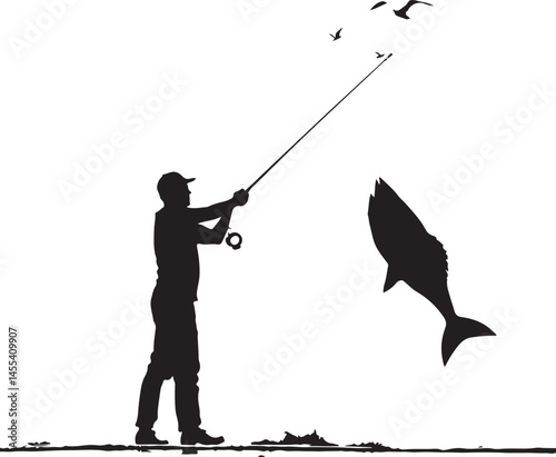 Outdoor Fishing SVG Set