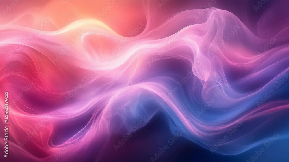 Ethereal flow Abstract waves, blends pink, violet, blue, soft, dreamlike background Ethereal flow Abstract waves, blends pink, violet, blue, soft, dreamlike background