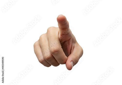 You’re the One: Close-Up of Hand Pointing Directly at the Viewer