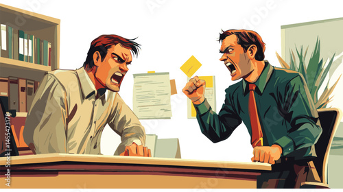 two business people talking on the phone