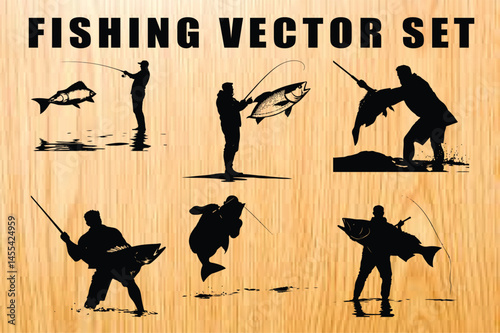 Fishing Clipart Vector Pack