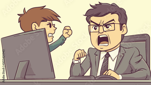 businessman with laptop