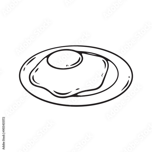 egg doodle cartoon hand drawn illustration