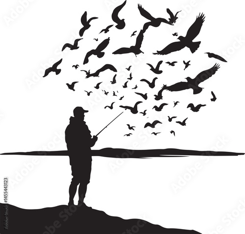 Bass Fishing Vector Bundle 