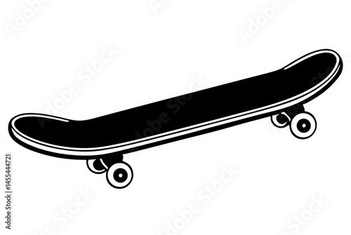 skateboard  silhouette vector