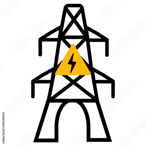 tower used to distribute electricity